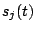 $s_{j}(t)$